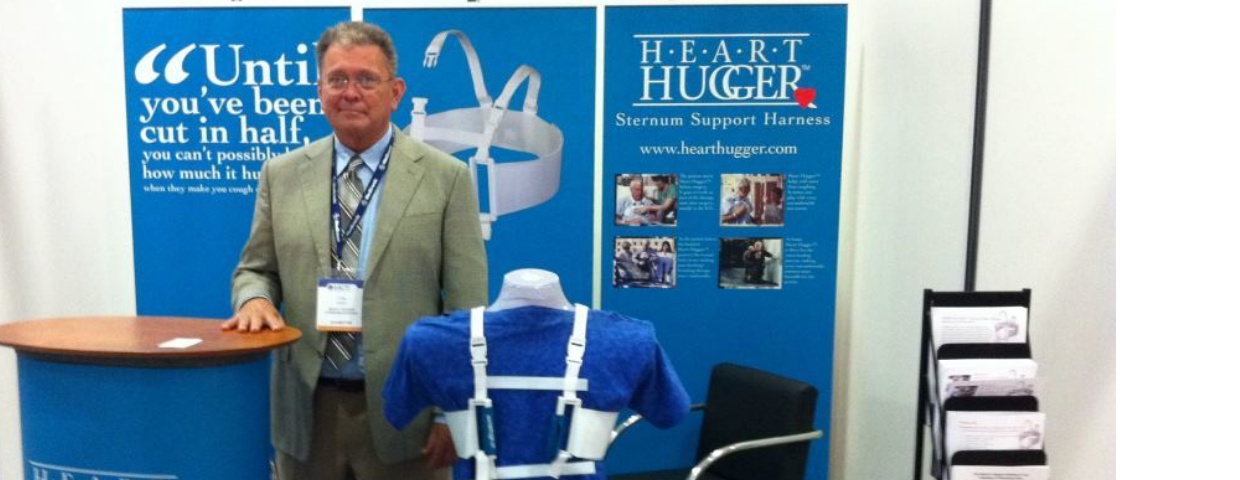 Craig at Heart Hugger Booth Craig at Heart Hugger Booth