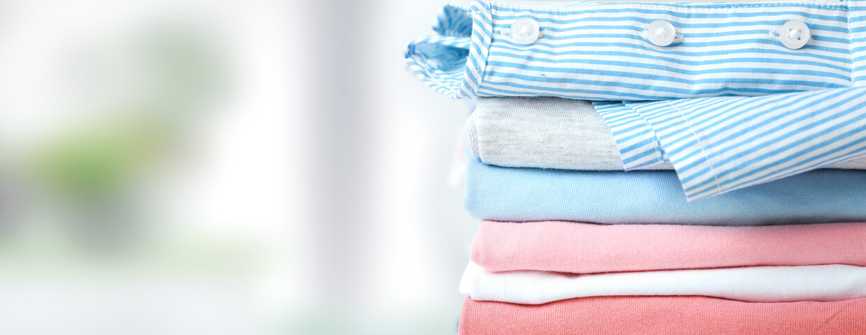 stack of comfortable clothing