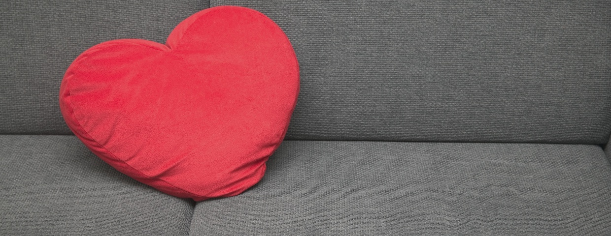 heart pillow