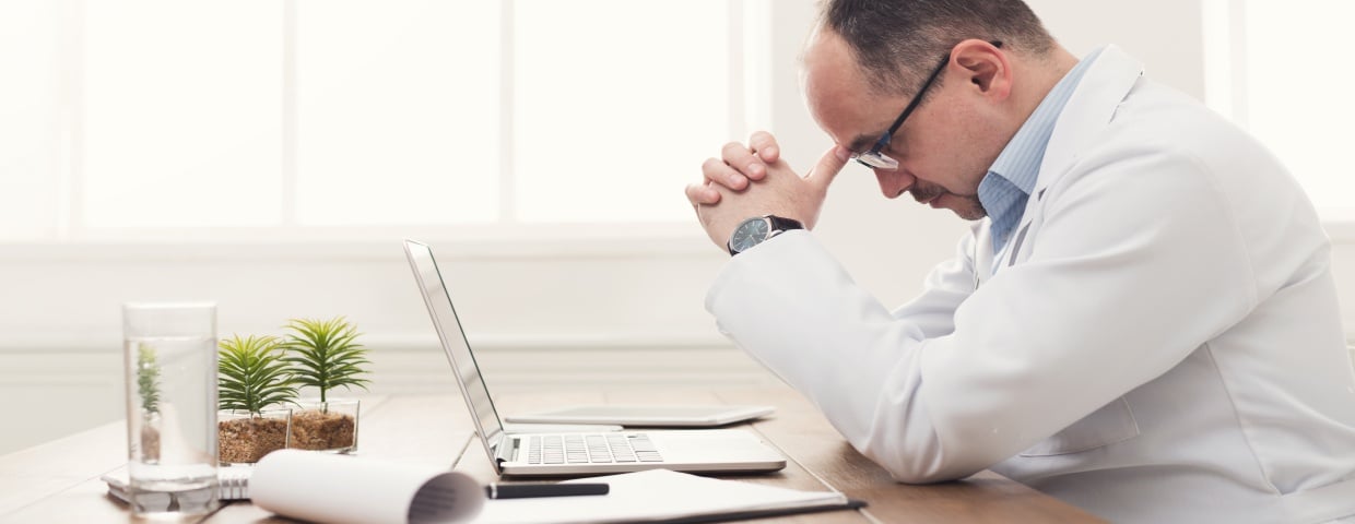 frustrated hospital administrator frustrated hospital administrator